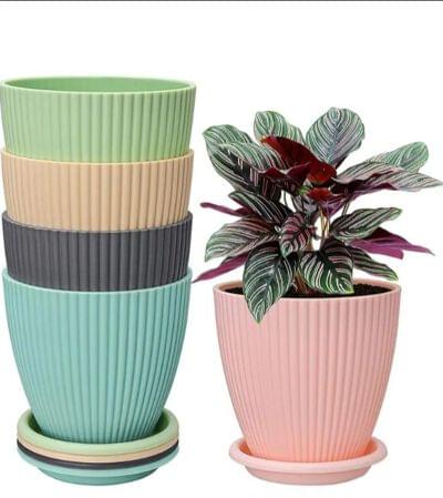 Flower Pot with tray 