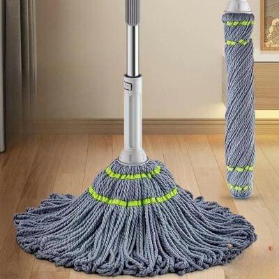 Round Twist Mop Floor Cleaning 360 Degree Spin
