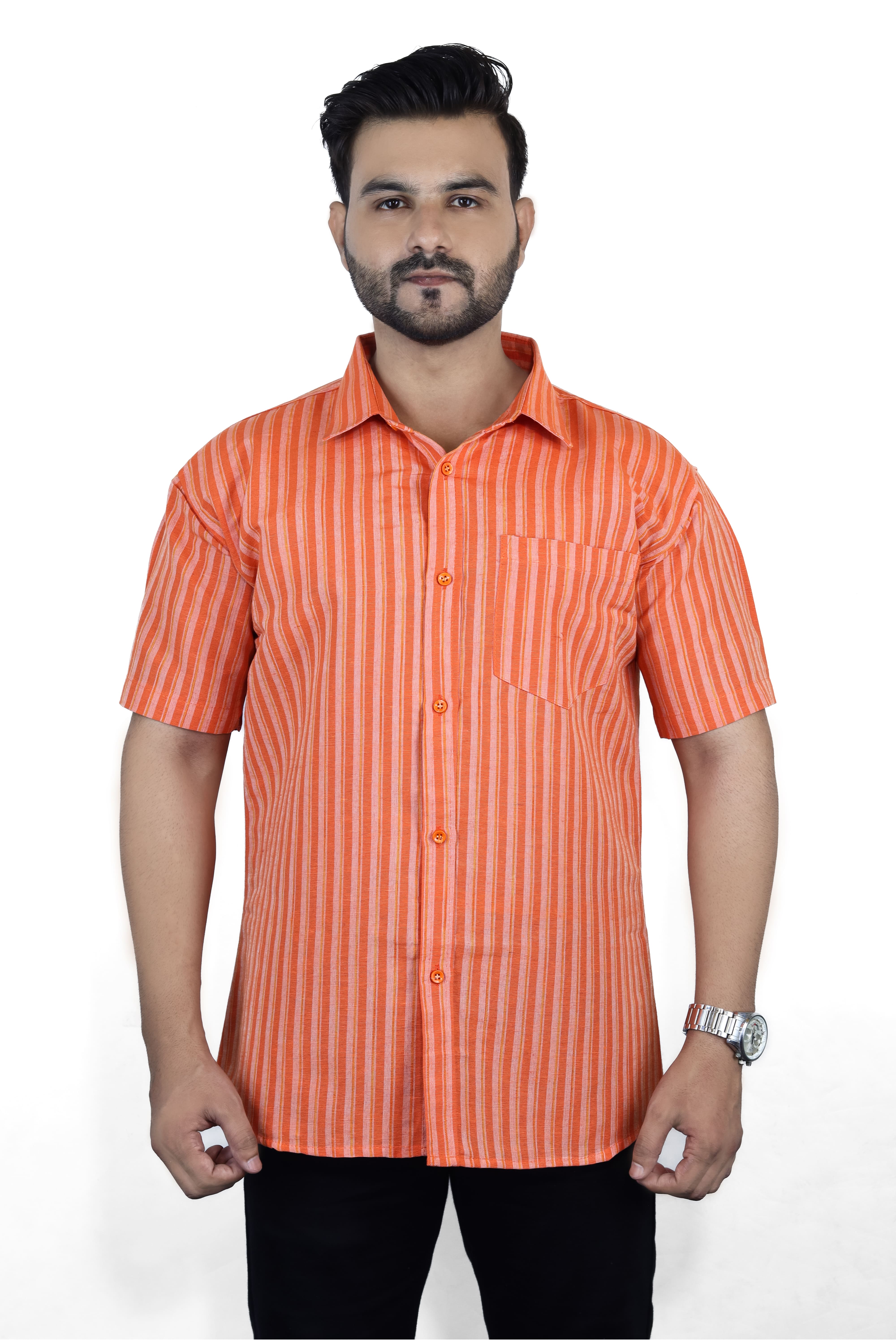 Top Wear Strips Shirts