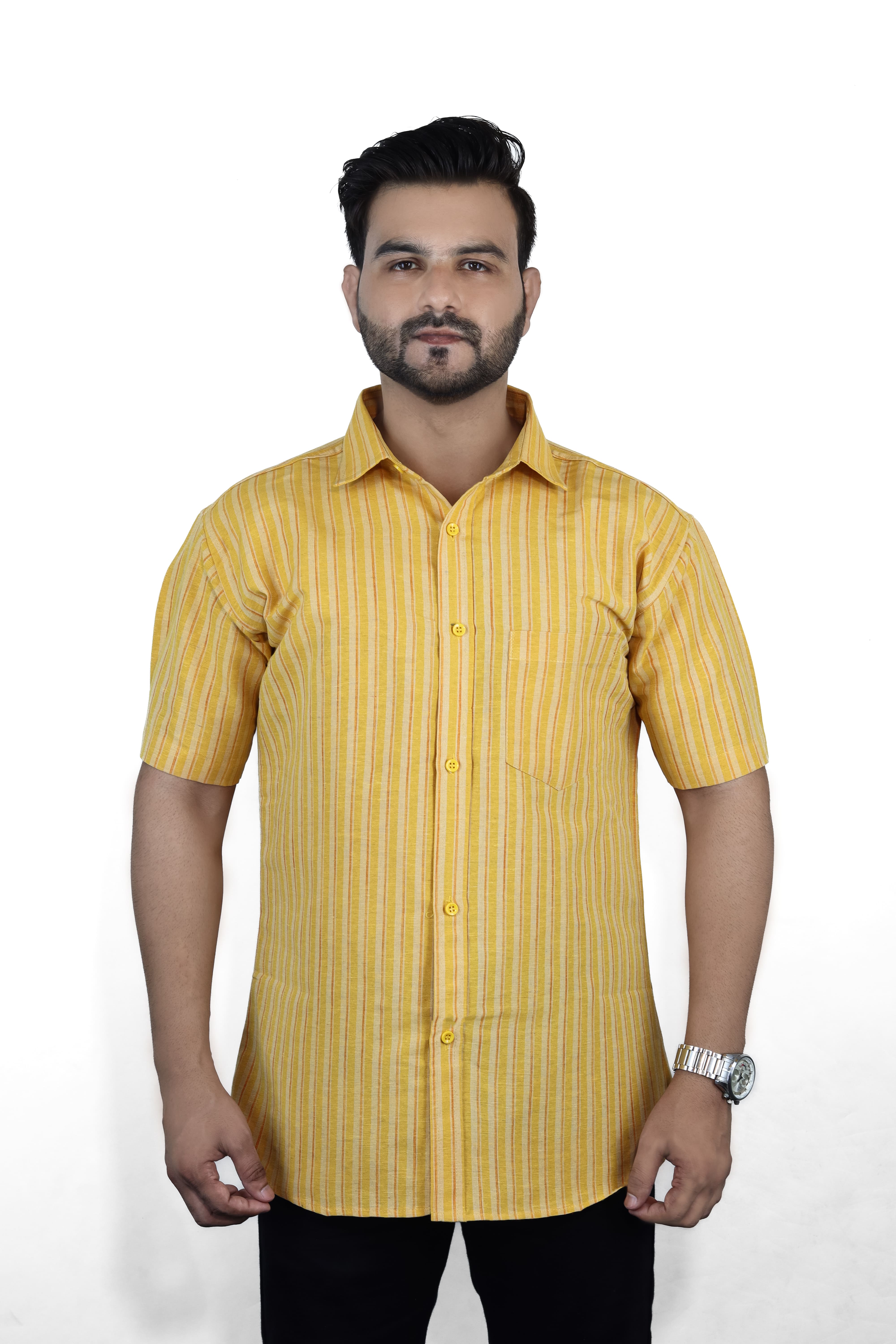 Top Wear Strips Shirts