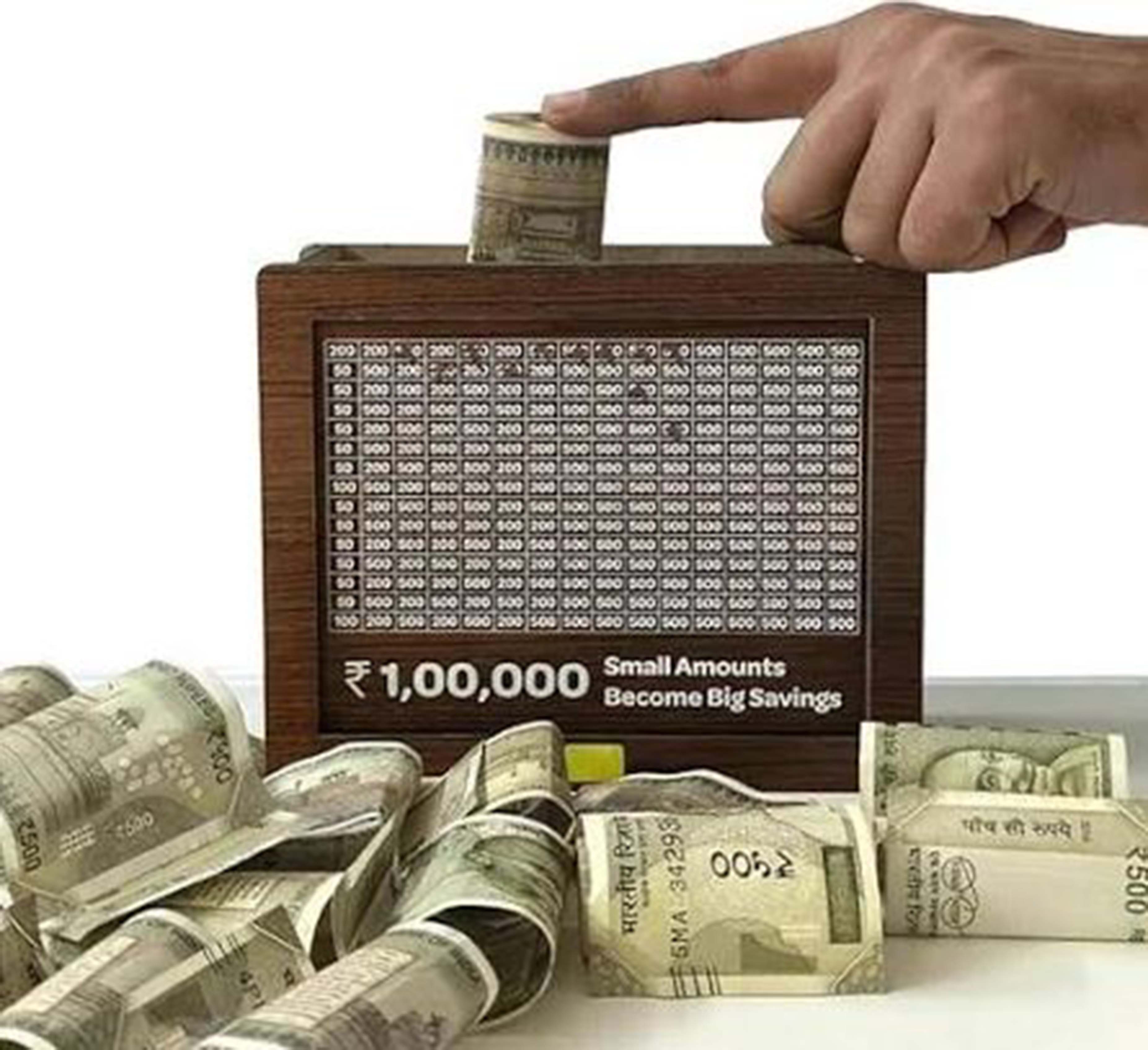Wooden Money Bank